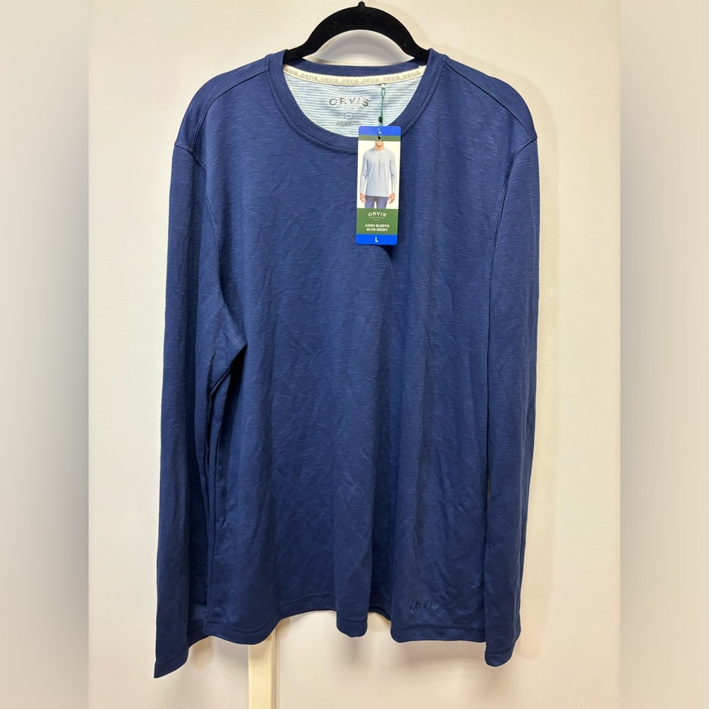 Orvis Long Sleeve Slub Shirt